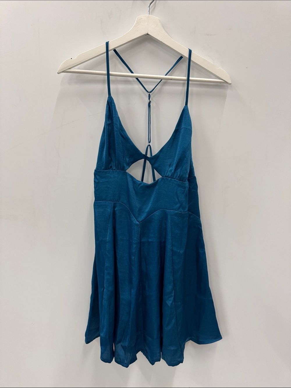 free people intimately good catch slip dress in night swim size small - Picture 3 of 9